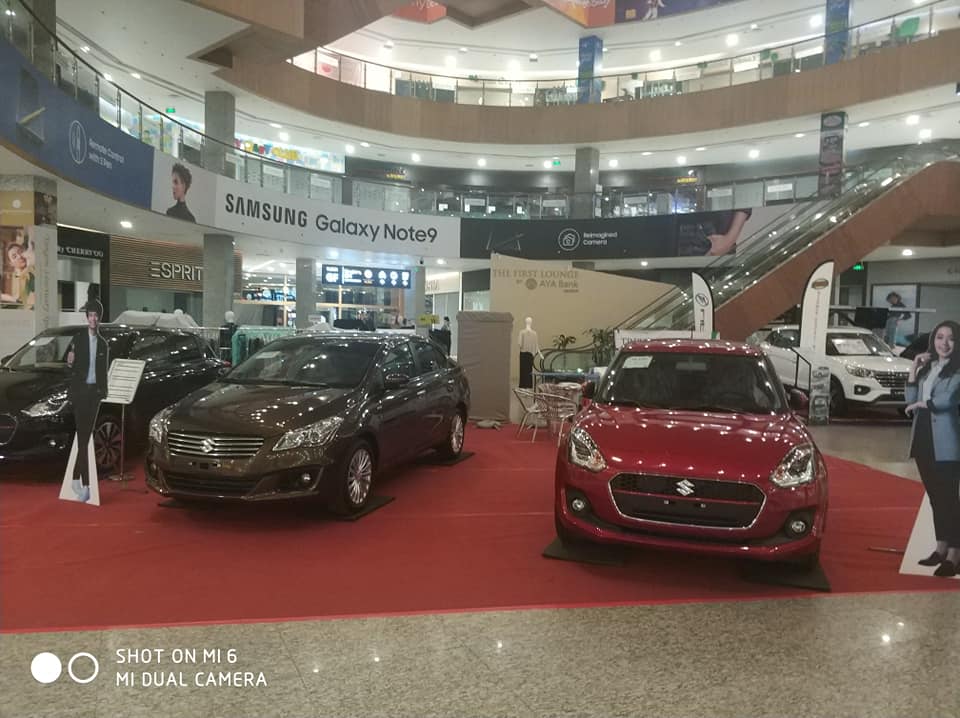 Suzuki roadshow at Myanmar Plaza