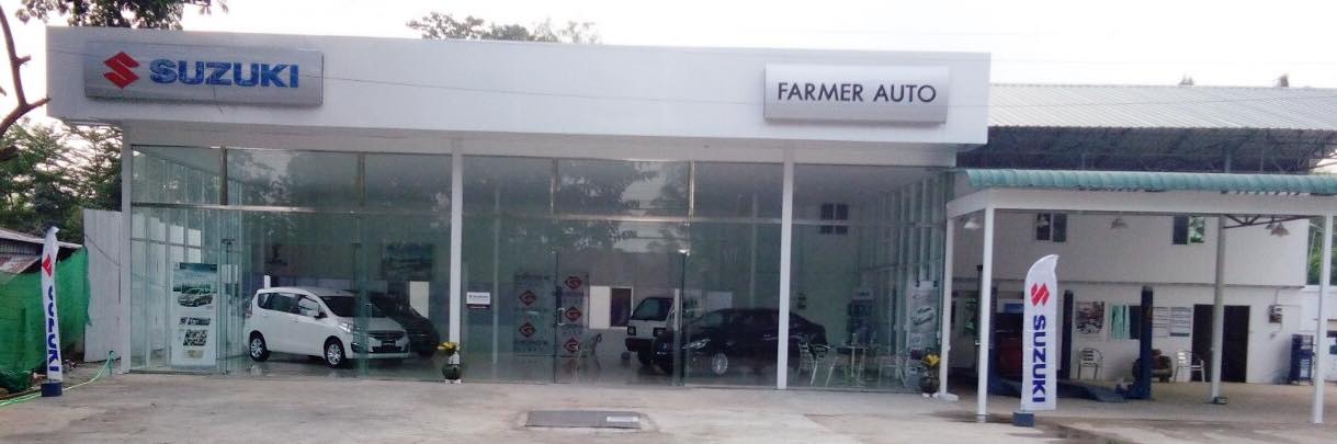 Farmer Auto Suzuki dealership with service bay