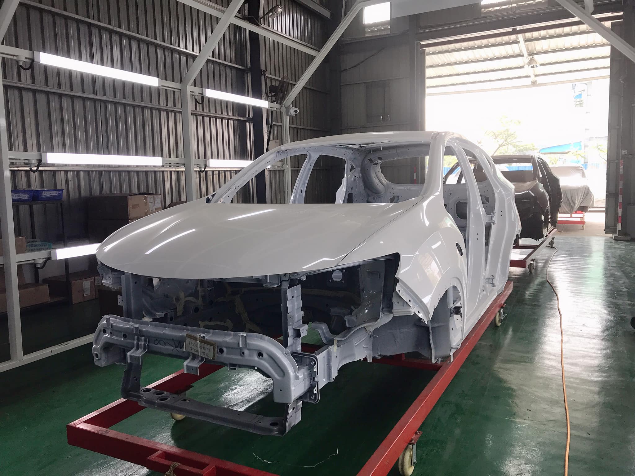 Soueast assembly line in Myanmar